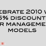 Celebrate 2010 with a 25% discount on our management models