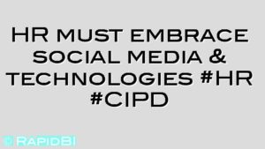 HR must embrace social media & technologies #HR #CIPD
