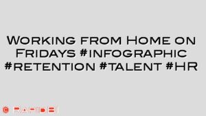 Working from Home on Fridays #infographic #retention #talent #HR