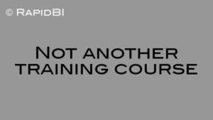 Not another training course