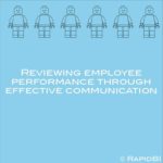Reviewing employee performance through effective communication