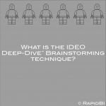 What is the IDEO Deep-Dive™ Brainstorming technique?