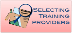 selecting training providers